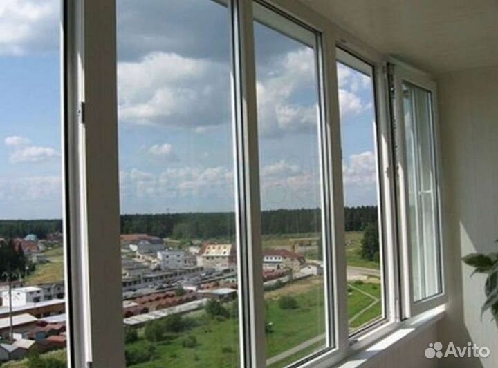 Пластиковое окно с установкой