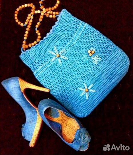 Сумка летняя вязаная