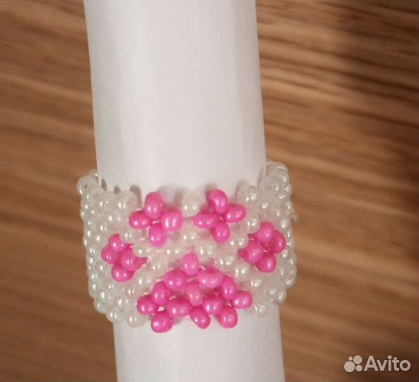 Кольца из бисера
