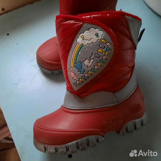 Сапоги зимние для девочки
