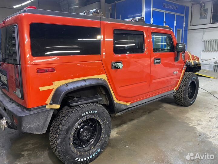 Расширители колесных арок E&G на Hummer H2