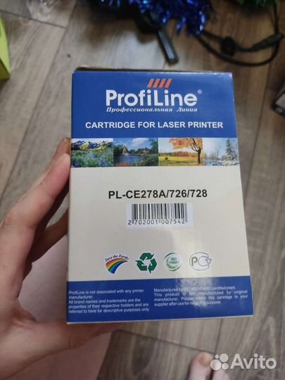 Картридж profiline pl-ce278a/726/728