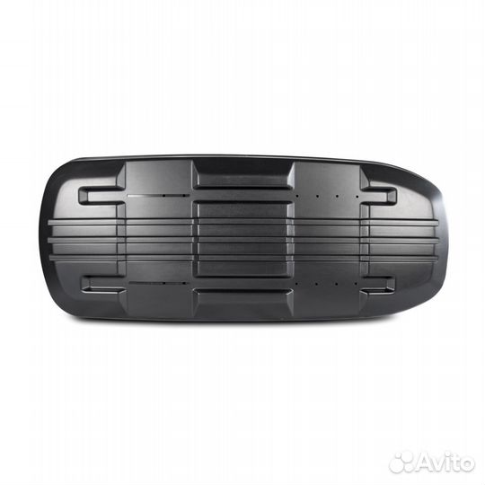 Автобокс на крышу MaxBox PRO 520 серый матовый
