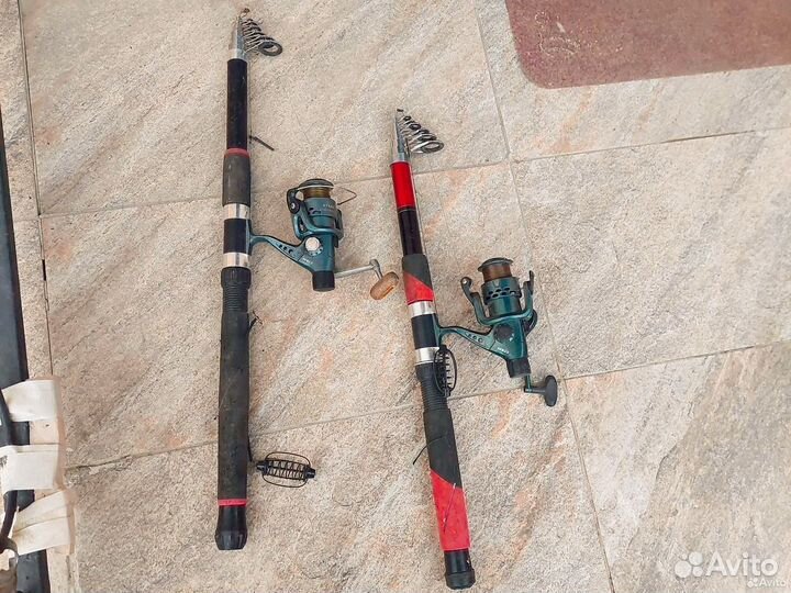Удочка телескопическая бу