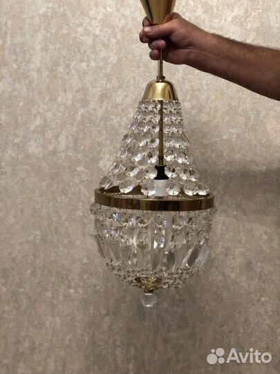 Люстра хрустальная