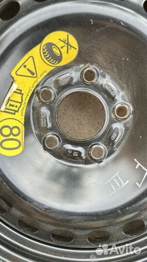 Докатка r16 5х108