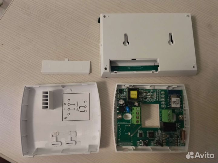 Беспроводной WiFi терморегулятор чёрный