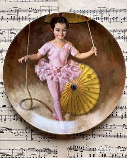 Тарелки винтажные декоративные в ассортименте