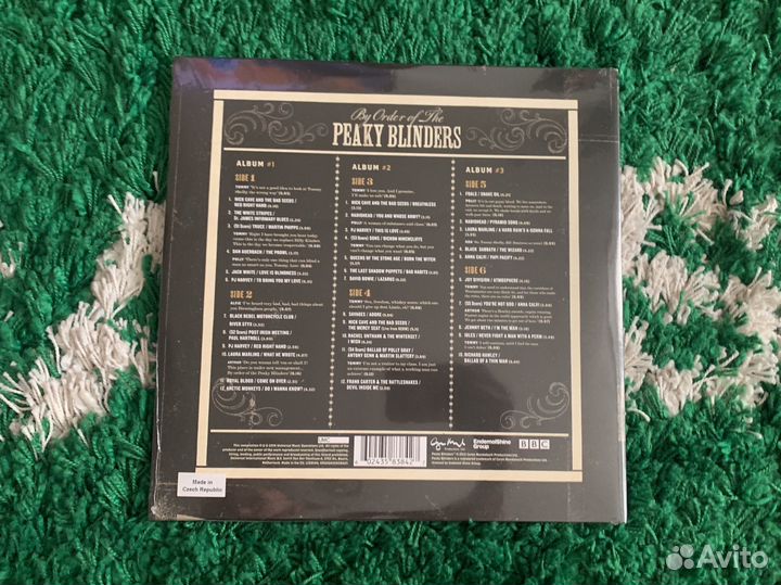 Peaky Blinders red vinyl lp