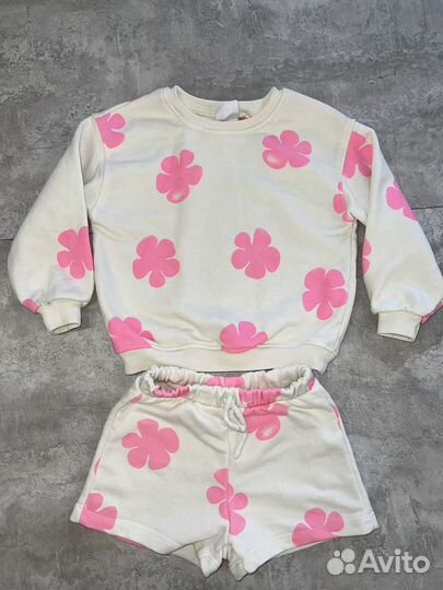 Вещи пакетом Zara на девочку 86-92