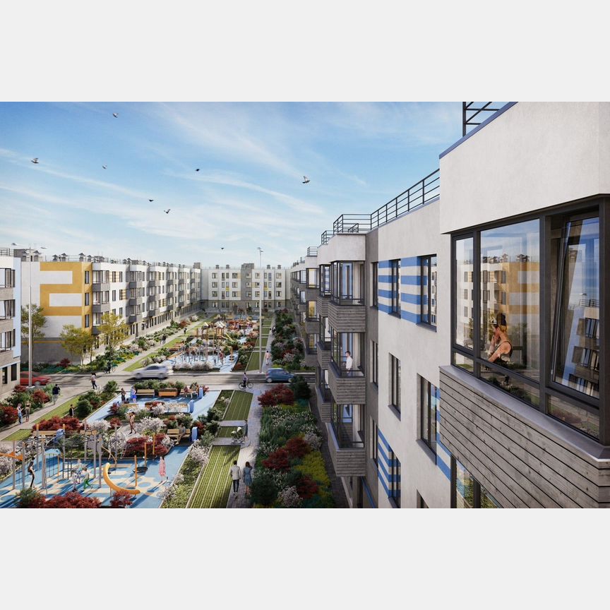 1-к. квартира, 27 м², 4/4 эт.