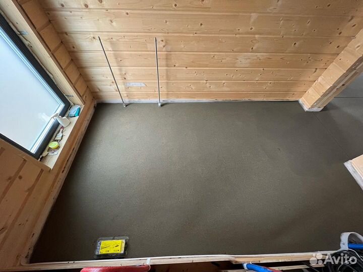 Полусухая стяжка пола