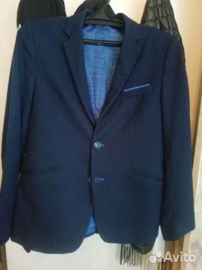 Пиджак школьный для мальчика рост 164