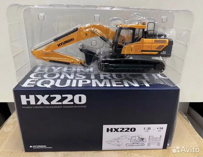 Автомодель экскаватор