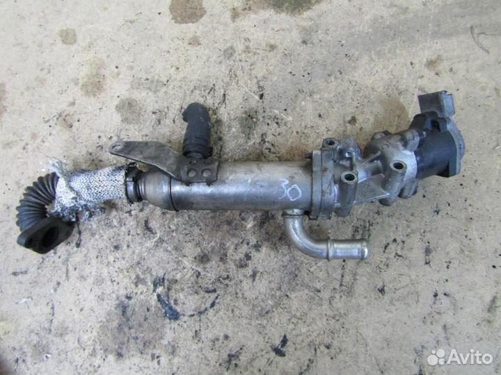 Клапан егр/EGR с теплообменником левый jaguar XF