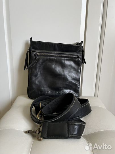 Сумка натуральная кожа apache