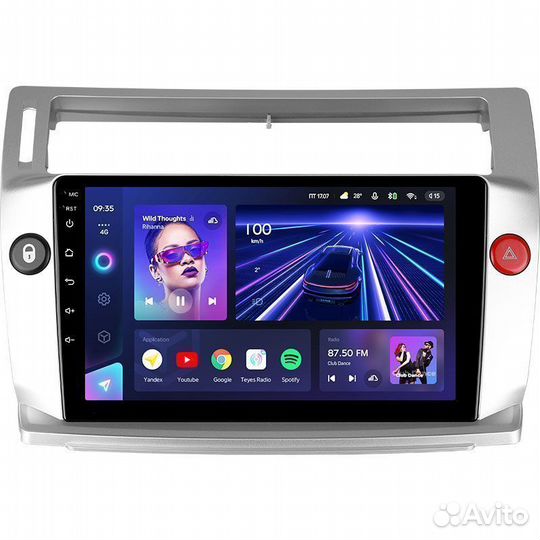 Citroen C4 2004-2014 магнитола Teyes CC3