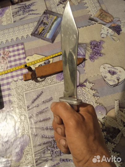 Нож охотничий с нержавейки номерной СССР