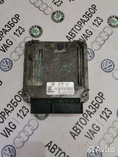 Эбу двигателя Фольксваген Пассат Б6