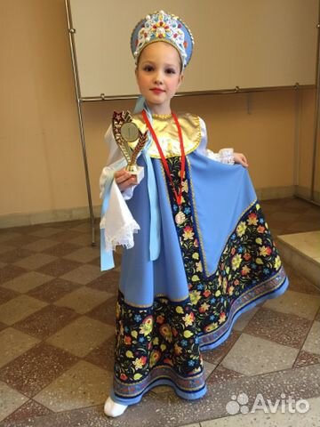 Русский народный костюм для девочек