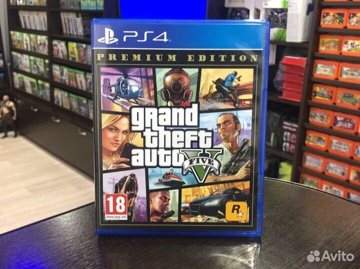 Grand Theft Auto 5 (PS4) Б/У