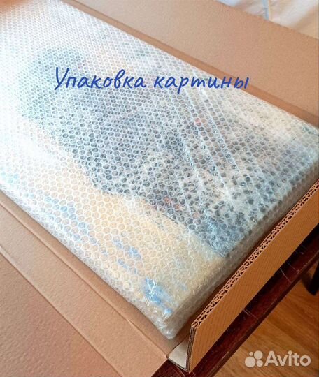 Картина маслом Попугай