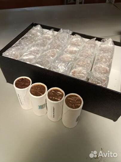 Монеты 1/4 евро Париж 2024