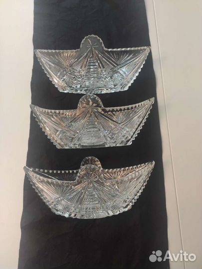 Хрустальная посуда новая