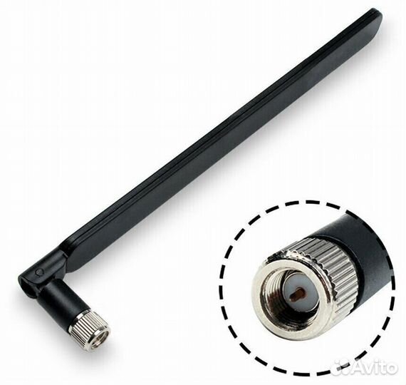 Антенна штыревая 35 см SMA