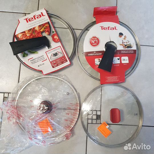 Крышка tefal для кастрюли для сковороды 26 24