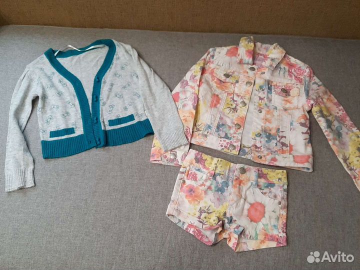 Костюм пиджак и шорты рост 110