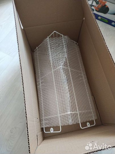 Полка для ванной трехъярусная