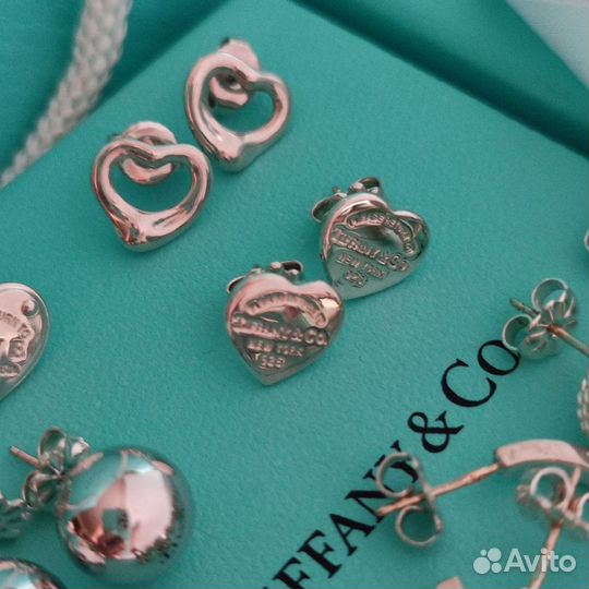 Tiffany Серьги Оригинал Новые