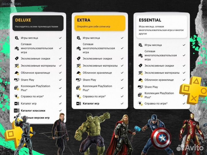 Подписка PlayStation Plus / EA (ps4 / ps5) Турция (Арт.35914)