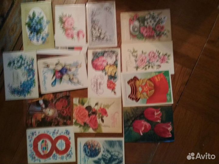 Открытки поздравительные винтажные