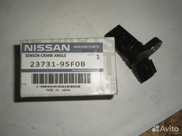 Nissan Датчик положения коленвала 237314M50B