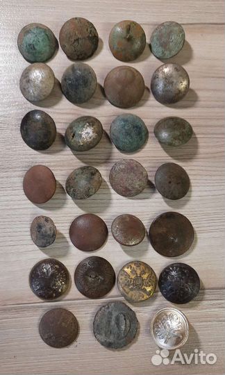 Старинные пуговицы