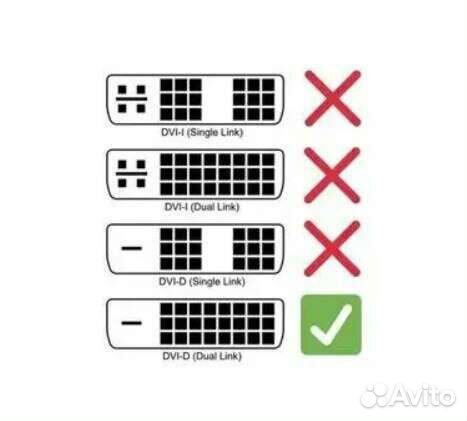 Адаптер переходник VGA - DVI (24+1) / DVI (24+5)