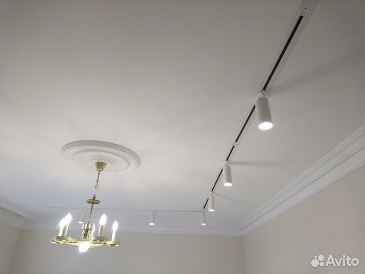 Монтаж светильников, освещения