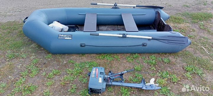 Надувная лодка с мотором