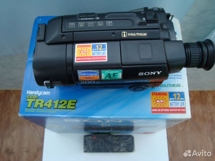 Видеокамера sony 8 XR CCD - TR412E