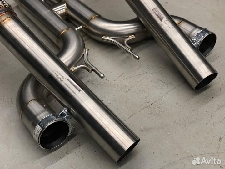 Даунпайпы W222 63s C217 AMG