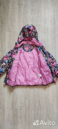 Демисезонная куртка и брюки для девочки, б/у