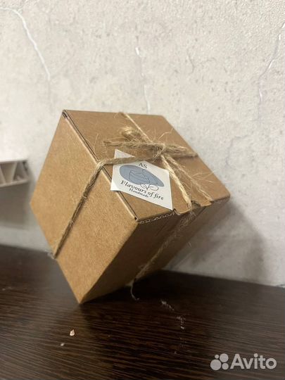 Ароматическая свеча ручной работы