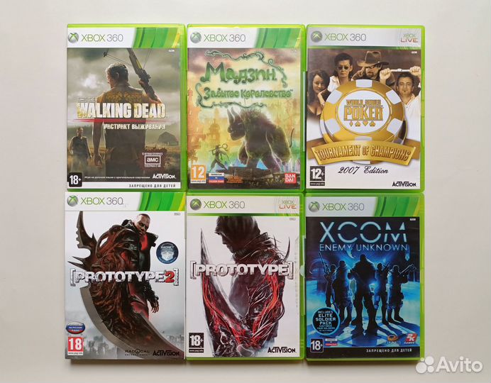 Игры на Xbox 360 лицензия