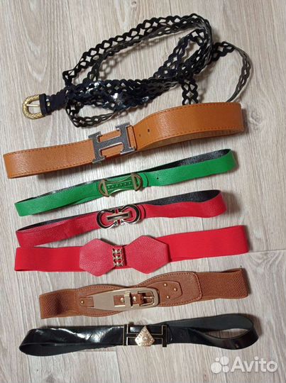 Ремни пояса