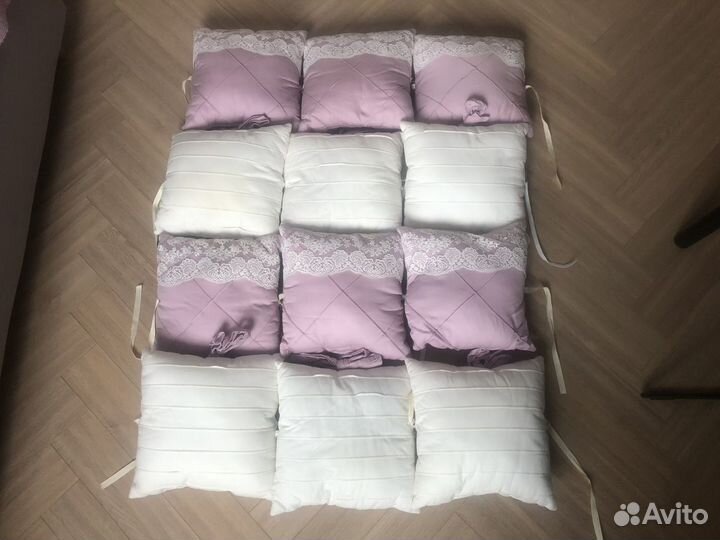 Бортики в детскую кроватку