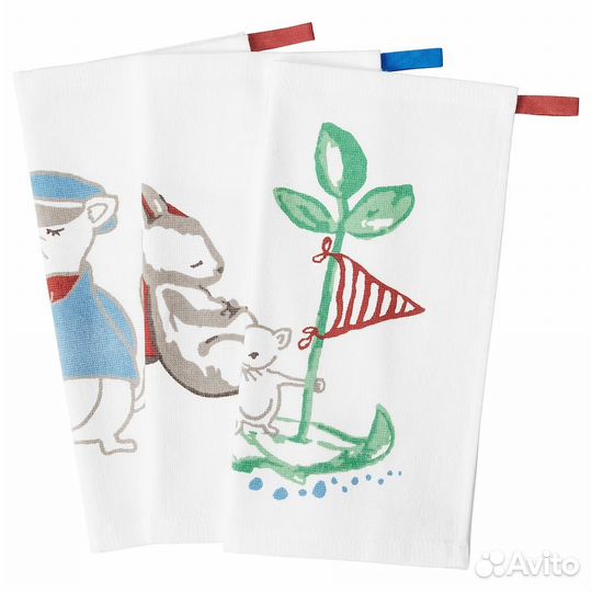 Новые полотенца, пелёнки IKEA