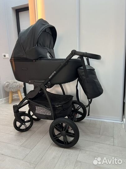 Коляска 3 в 1 Peppy Sandra