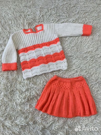 Костюм новый вязанный